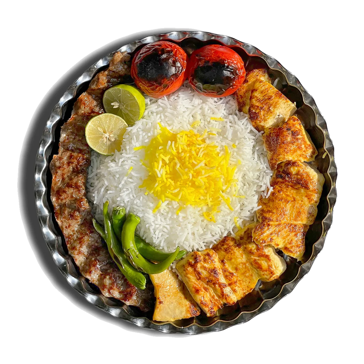 چلو کباب وزیری
